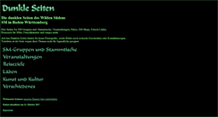 Desktop Screenshot of dunkle-seiten.com